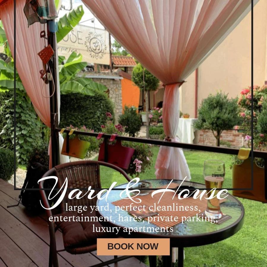 Hotel Yard House Trpejca Ohrid Exterior foto