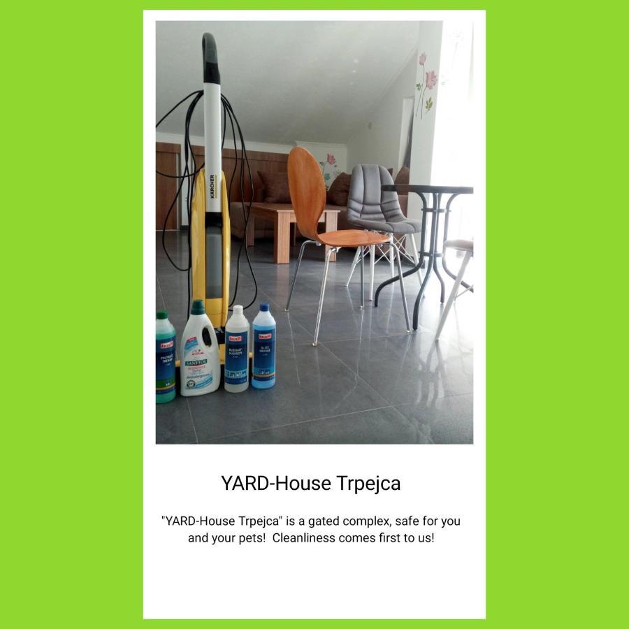 Hotel Yard House Trpejca Ohrid Exterior foto